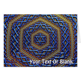  Metallic Magen David