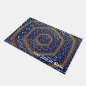  Metallic Magen David Deurmat (Schuin)