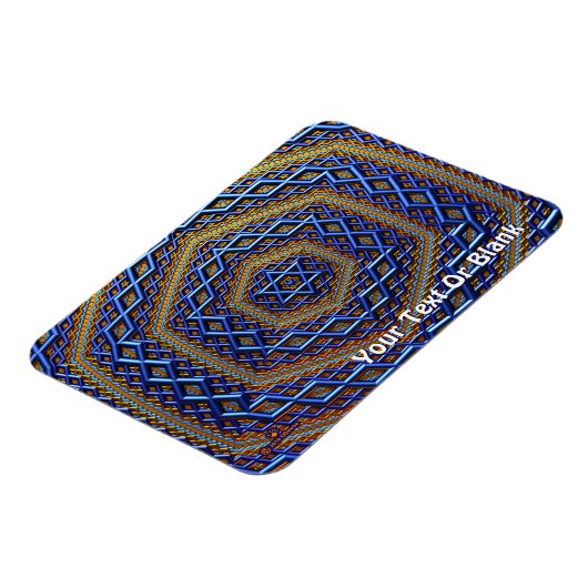 Metallic Magen David Magneet (Linkerzijde)