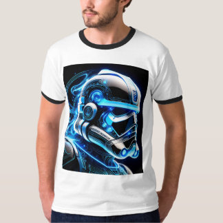 "Metallic Masterpieces: De schoonheid van robotkun T-shirt