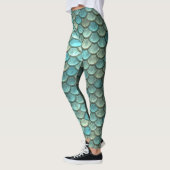 Metallic Mermaid Leggings (Links)