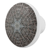 Metallic Metal Mesh Ceramic Knob Keramische Knop (Rechts)