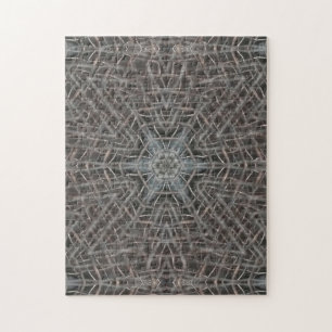 Metallic Metal Mesh Jigzaag Puzzle Legpuzzel