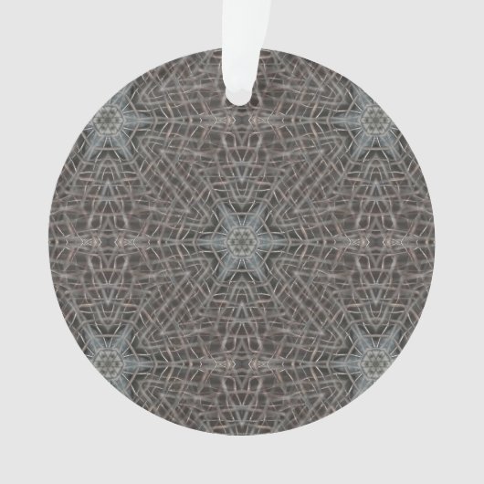 Metallic Metal Mesh Ornament (voorkant)