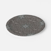 Metallic Metal Mesh Papieren Bordje (Gekanteld)