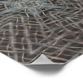 Metallic Metal Mesh Poster (Hoek)
