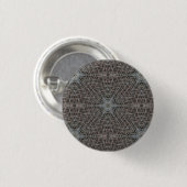 Metallic Metal Mesh Ronde Button 3,2 Cm (Voorkant /achterkant)