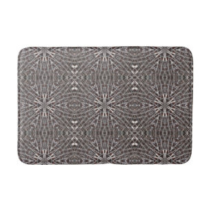 Metallic Metal Mesh Silver Badmat
