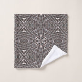 Metallic Metal Mesh Silver Bath Towel Set Bad Handdoek (Wasdoekje)
