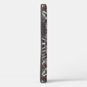 Metallic Metal Mesh Silver Case-Mate iPhone Case (Achterkant / Rechts)