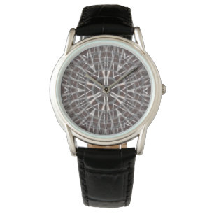 Metallic Metal Mesh Silver Horloge
