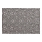 Metallic Metal Mesh Silver Kussensloop (Achterkant)