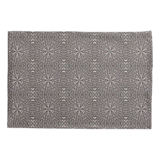 Metallic Metal Mesh Silver Kussensloop (Achterkant)