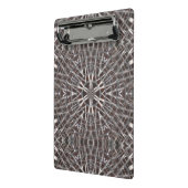 Metallic Metal Mesh Silver Mini Klembord (Angled2)