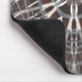 Metallic Metal Mesh Silver Muismat (Hoek)