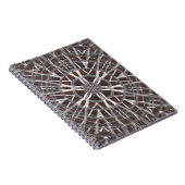 Metallic Metal Mesh Silver Notitieboek (Rechterzijde)