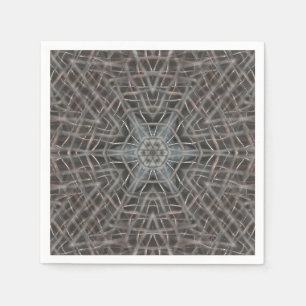 Metallic metalen gaasservetten servet