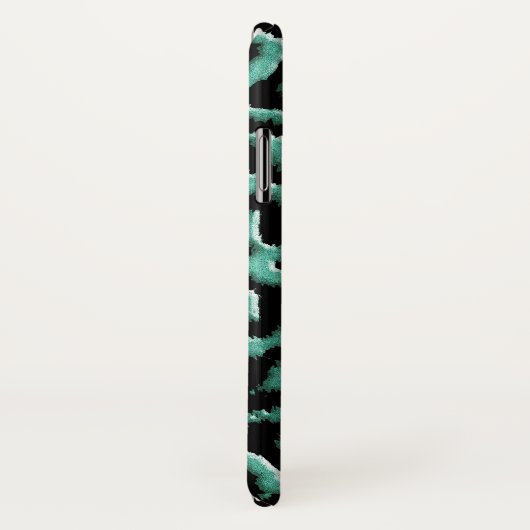 Metallic Mint Green Giraffe Case-Mate iPhone Case (Achterkant / rechts)