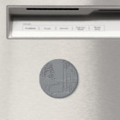 "Metallic" natuur magneet (Insitu (Vaatwasser))