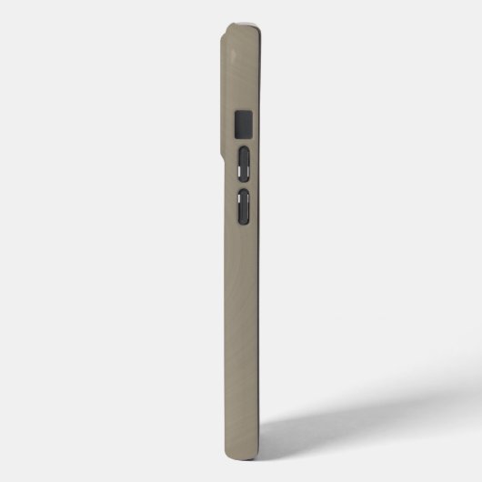 Metallic Pale GoldTexture Stainless Steel Look Case-Mate iPhone Case (Achterkant / Links)