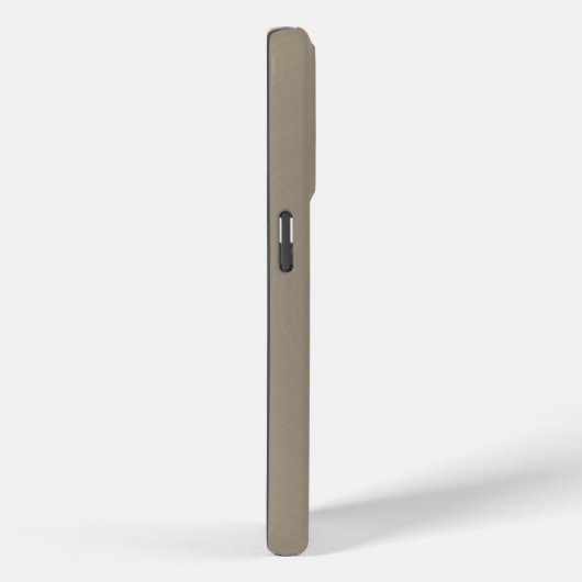 Metallic Pale GoldTexture Stainless Steel Look Case-Mate iPhone Case (Achterkant / Rechts)