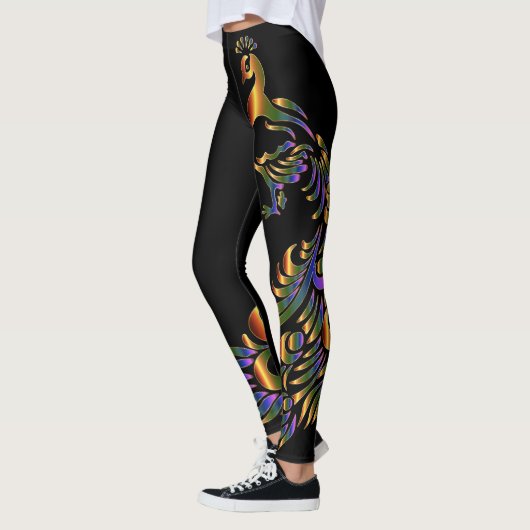 Metallic pauw leggings (Links)