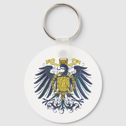 Metallic Preussian Eagle Sleutelhanger (Voorkant)