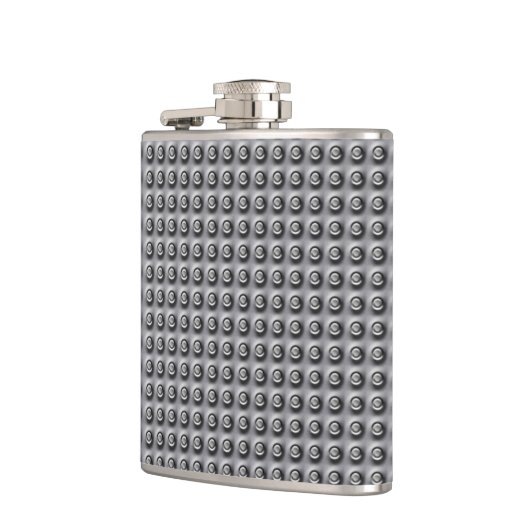 Metallic rivets Pattern Print Heupfles (Links)