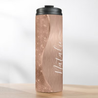Metallic Roos Gold Glitter - op maat gemaakt