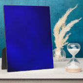 Metallic Royal Blue Fotoplaat (Zijkant)