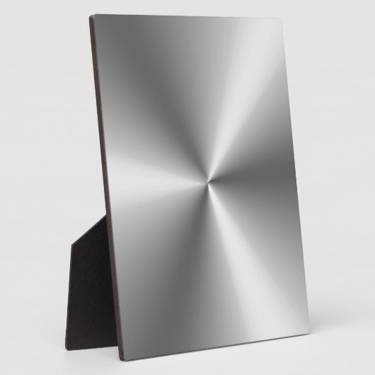 Metallic Silver Fotoplaat (Zijkant)