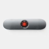 Metallic Silver Skateboard (Horizontaal)