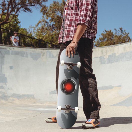 Metallic Silver Skateboard (Buiten 2)