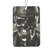 Metallic Skull Cowboy luchtverfrisser (Achterkant)