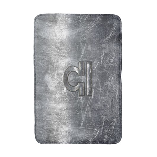 Metallic stijl Weegdierenteken Badmat (Voorkant Verticaal)