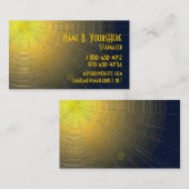 Metallic Sun Visitekaartje (Voorkant / Achterkant)