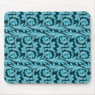 Metallic Waves 2Tone Blauwgroen Drink MOUSEPAD Muismat