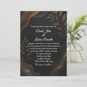 Metallic Whisper Photo Invitation (Debout devant)