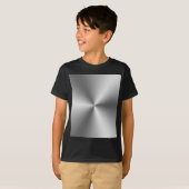 Metallic Zilver T-shirt (Voorkant volledig)