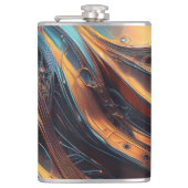 metallica-patroon heupfles (Voorkant)