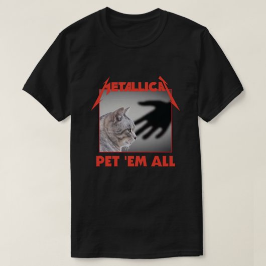 Metallicat T-shirt (Design voorkant)