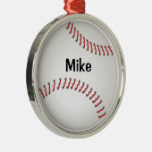 Métallique Base-ball - ornement customisé (Droite)