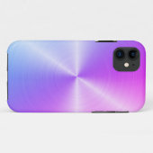 Métallique bleu violet | coque iphone personnalisé (Dos (Horizontal))