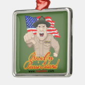 Métallique BOPI "OOH-RAH !" Ornement (Gauche)