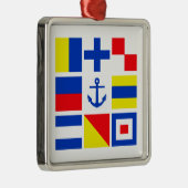 Métallique Drapeaux maritimes ornement (Droite)