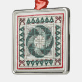 Métallique Ornement croisé de point de Noël (Gauche)