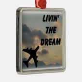 Métallique Ornement d'avion (Droite)