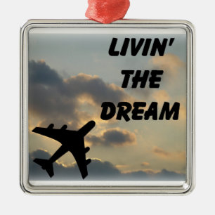 Métallique Ornement d'avion