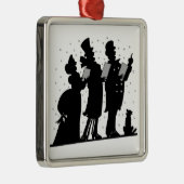 Métallique Ornement de Carolers de Noël (Droite)