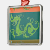 Métallique Ornement de dragons (Gauche)